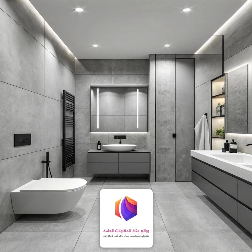 بديل رخام للحمامات بمكة