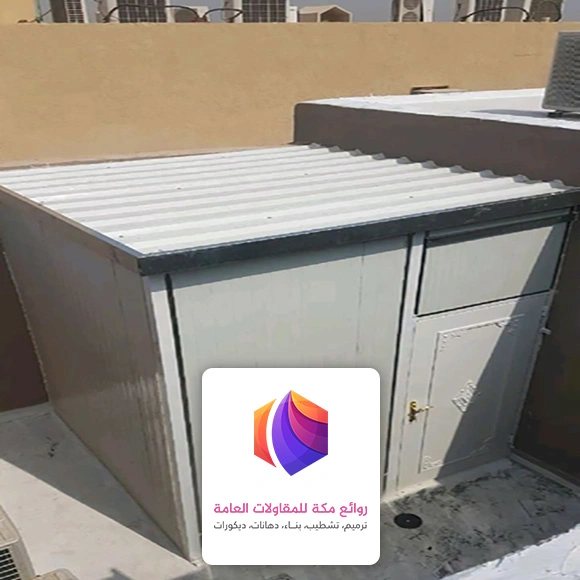 تركيب الواح ساندوتش بانل حي بطحاء قريش