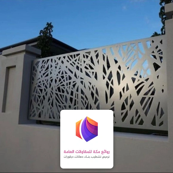 سواتر حديد مشغول حي القزاز