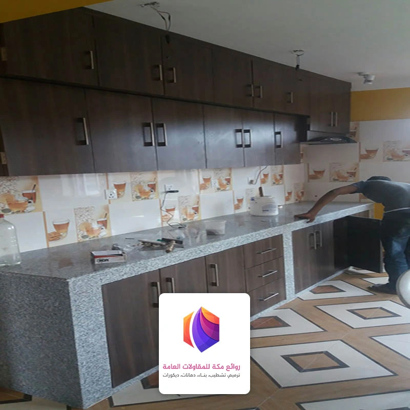 ترميم مطابخ فيلا حي الريان جدة