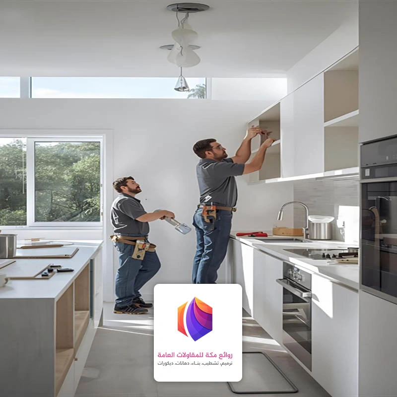 تجديد مطابخ حي الحمراء جدة