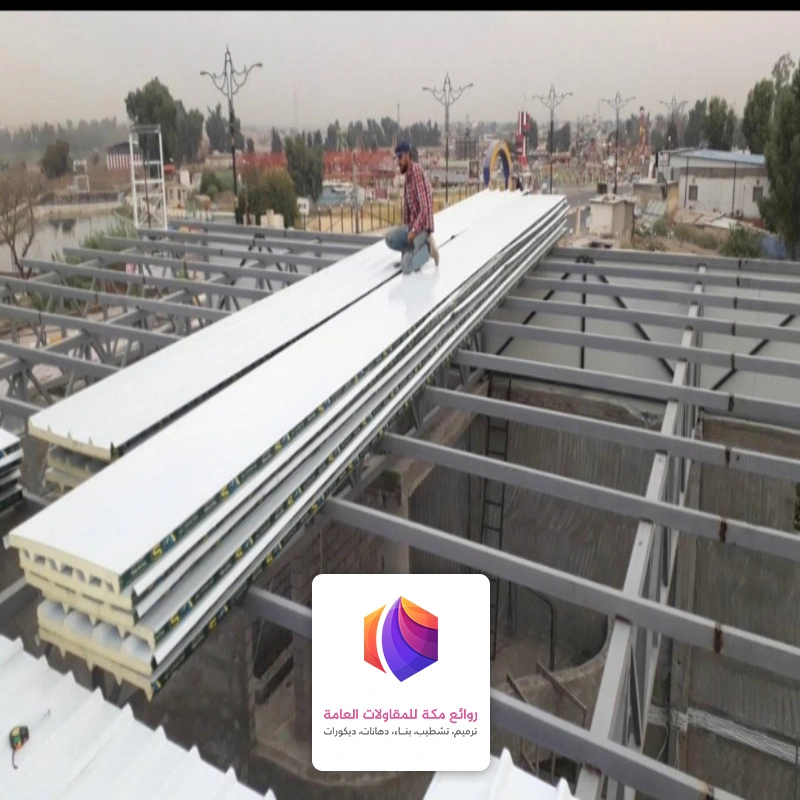 تركيب الواح ساندوتش بانل بجدة